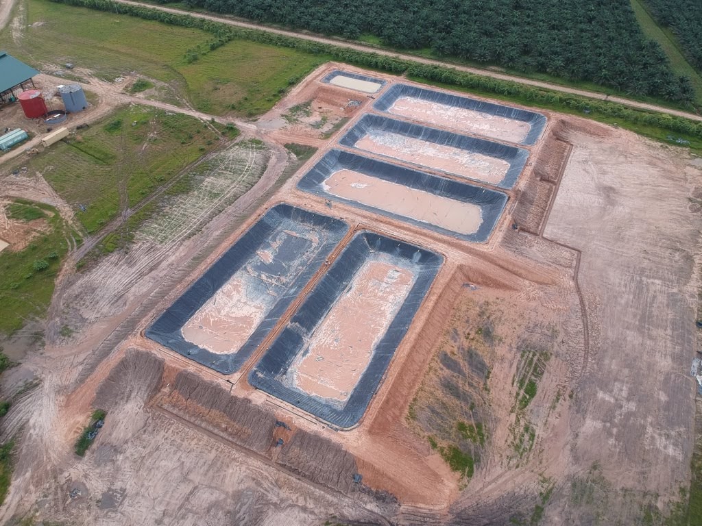 piscinas de oxidacion geomembrana 40 mill