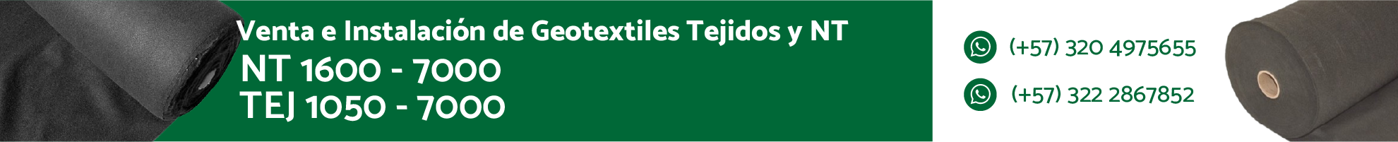venta geotextil no tejido